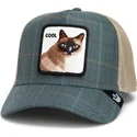 cepice-zaoblena-zadne-zvire-modra-snapback-goorin-bros-cool-cat-luxury-moon-the-farm-blue-hat-the-farm-de-goorin-bros