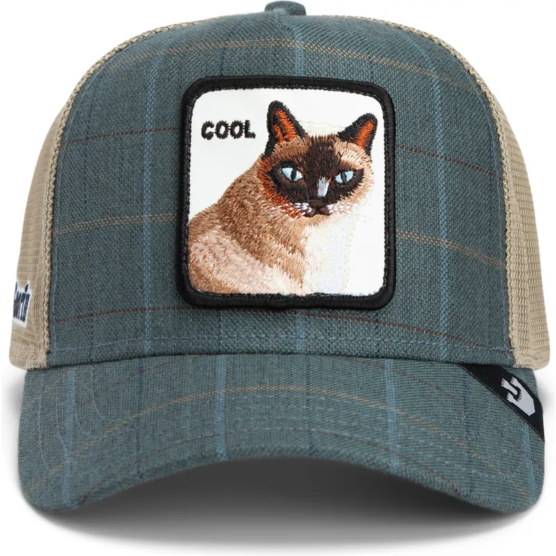 cepice-zaoblena-zadne-zvire-modra-snapback-goorin-bros-cool-cat-luxury-moon-the-farm-blue-hat-the-farm-de-goorin-bros