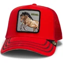 cap-zaoblena-red-snapback-goorin-bros-horse-rebel-the-wild-west-core-canvas-the-farm-red-hat-the-farm-de-goorin-bros