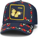 gorra-trucker-azul-marino-mariposa-hyper-active-flora-fauna-the-farm-de-goorin-bros