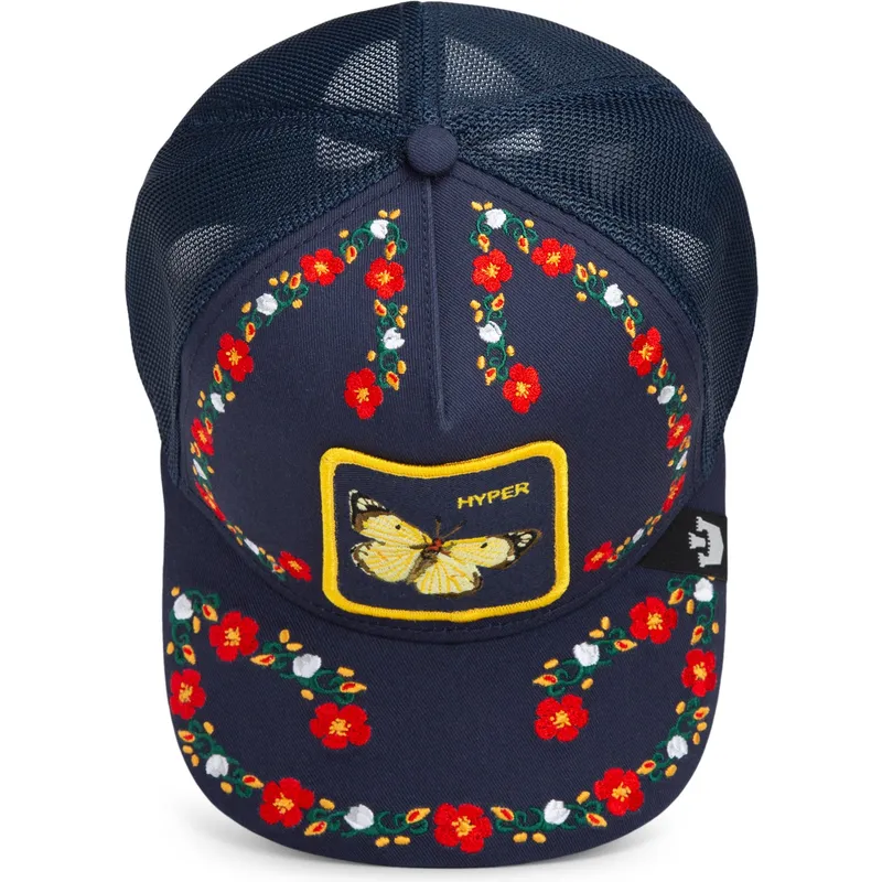 cap-zaoblena-navy-blue-snapback-goorin-bros-butterfly-hyper-active-flora-fauna-the-farm-navy-blue-hat-the-farm-de-goorin-bros cap-zaoblena-navy-blue-snapback-goorin-bros-butterfly-hyper-active-flora-fauna-the-farm-navy-blue-hat-the-farm-de-goorin-bros