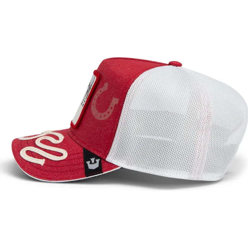 cepice-zaoblena-zadne-zvire-cervena-snapback-goorin-bros-high-way-up-horse-play-the-farm-red-hat-the-farm-de-goorin-bros