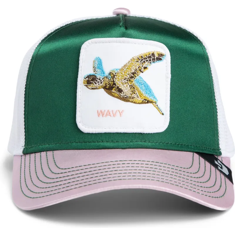 cepice-zaoblena-vicebarevna-snapback-goorin-bros-turtle-wavy-allablur-great-escape-the-farm-green-white-and-pink-hat-the-farm-go