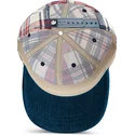 cepice-zaoblena-namornicka-modra-snapback-goorin-bros-curved-brim-raised-in-a-barn-papa-cap-madras-the-farm-navy-blue-and-red-ca