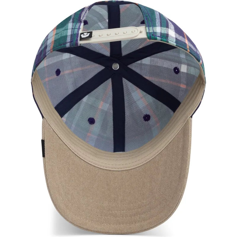 cepice-zaoblena-vicebarevna-snapback-goorin-bros-curved-brim-hardly-working-papa-cap-madras-the-farm-navy-blue-and-brown-cap-the cepice-zaoblena-vicebarevna-snapback-goorin-bros-curved-brim-hardly-working-papa-cap-madras-the-farm-navy-blue-and-brown-cap-the