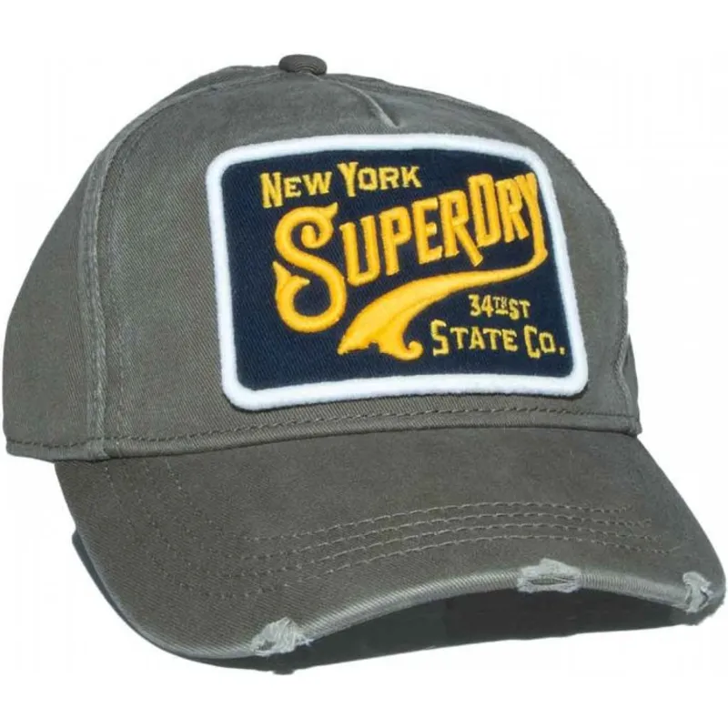 cepice-zaoblena-zelena-nastavitelny-graphic-green-superdry