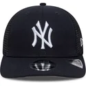new-era-new-york-yankees-mlb-9seventy-stretch-snap-trucker-cap-in-marineblau