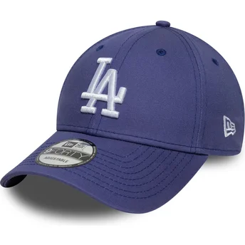 Gorra curva violeta ajustable 9FORTY League Essential de Los Angeles Dodgers MLB de New Era