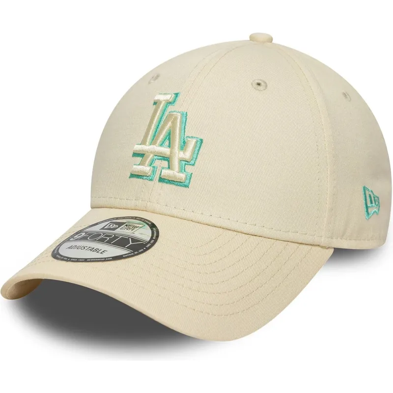 cepice-zaoblena-bezova-nastavitelny-9forty-team-outline-los-angeles-dodgers-mlb-new-era
