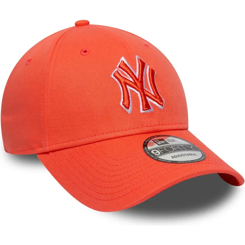 cepice-zaoblena-oranzova-nastavitelny-9forty-team-outline-new-york-yankees-mlb-new-era