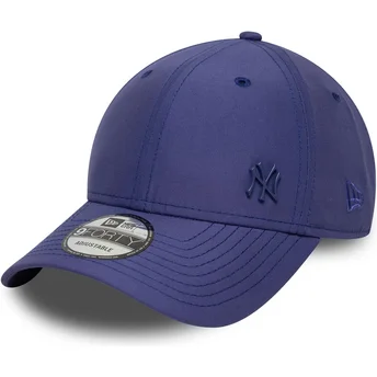 Verstellbare violette 9FORTY Tonal Flawless Kappe der New York Yankees MLB von New Era.