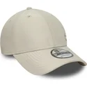 new-era-9forty-tonal-flawless-verstellbare-beige-kappe-mit-gebogenem-schirm-der-new-york-yankees-mlb