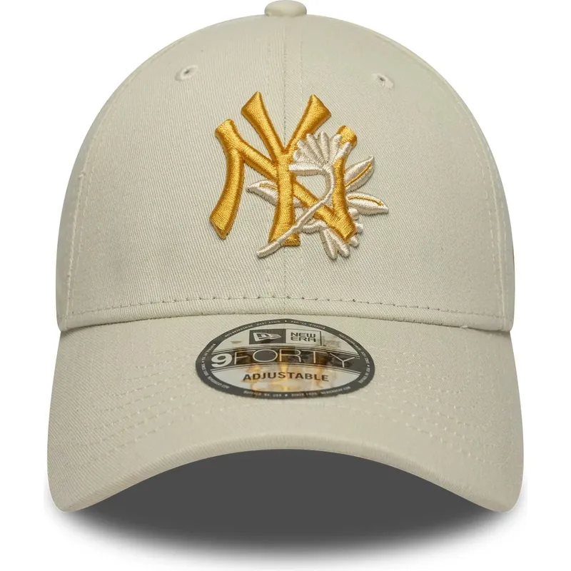 cepice-zaoblena-bezova-nastavitelny-9forty-floral-icon-new-york-yankees-mlb-new-era