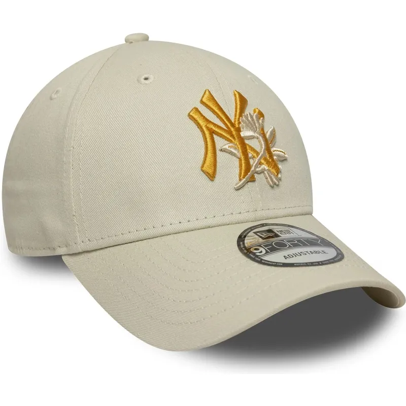 cepice-zaoblena-bezova-nastavitelny-9forty-floral-icon-new-york-yankees-mlb-new-era