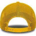 gelbe-trucker-kappe-a-frame-league-essential-der-los-angeles-dodgers-mlb-von-new-era