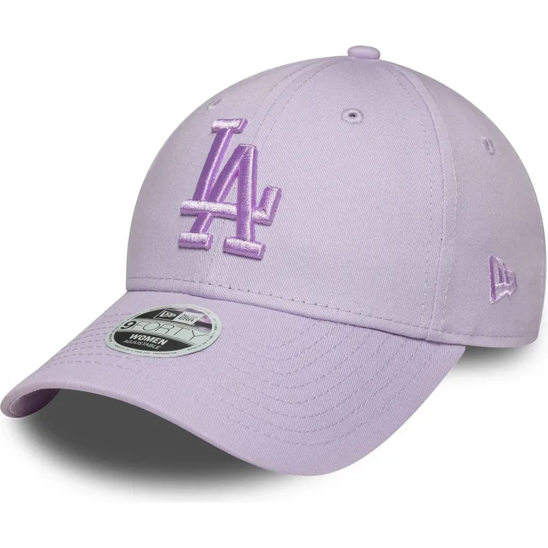 cepice-zaoblena-fialova-nastavitelny-9forty-league-essential-los-angeles-dodgers-mlb-new-era