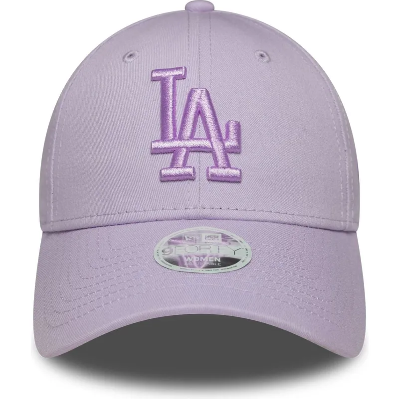 cepice-zaoblena-fialova-nastavitelny-9forty-league-essential-los-angeles-dodgers-mlb-new-era