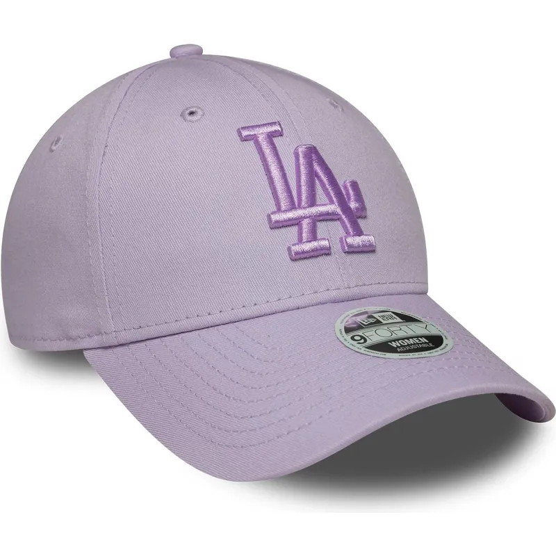 cepice-zaoblena-fialova-nastavitelny-9forty-league-essential-los-angeles-dodgers-mlb-new-era