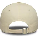 justerbar-beige-bojd-keps-for-kvinnor-9forty-beaded-new-york-yankees-mlb-fran-new-era
