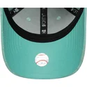 verstellbare-grune-damen-cap-9forty-floral-towelling-der-los-angeles-dodgers-mlb-von-new-era