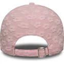 verstellbare-rosa-damenkappe-mit-gebogenem-schirm-9forty-floral-towelling-der-new-york-yankees-mlb-von-new-era