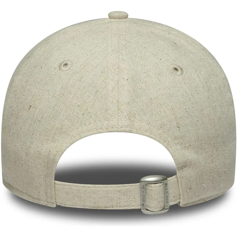 cepice-zaoblena-bezova-nastavitelny-9twenty-linen-new-york-yankees-mlb-new-era