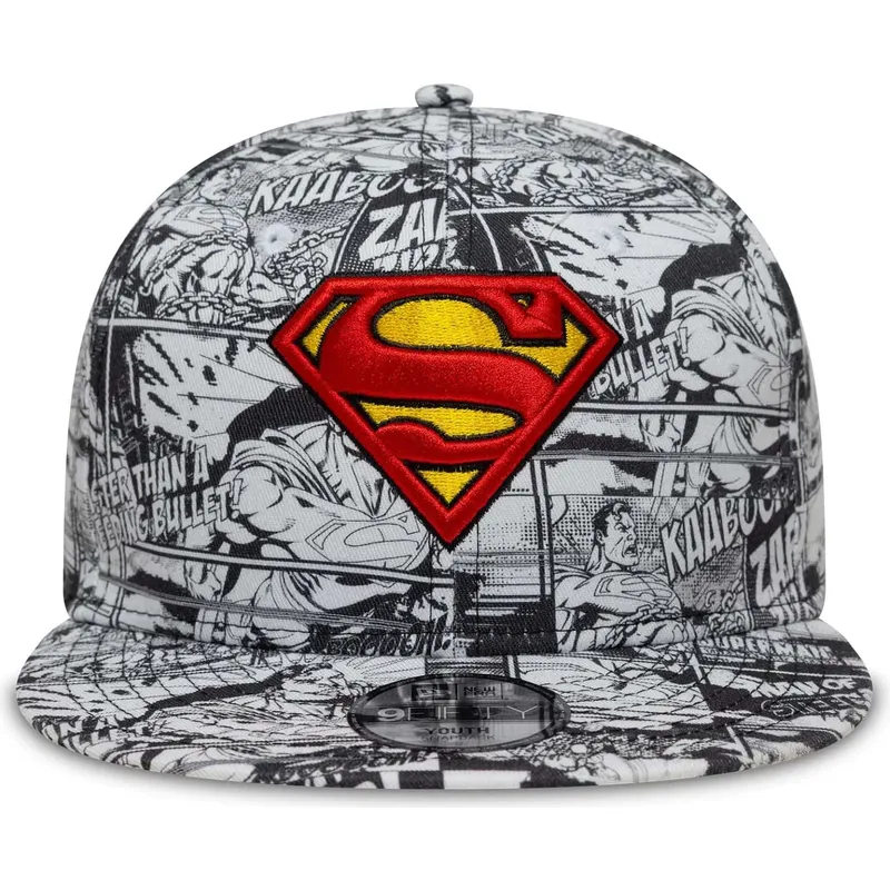 schwarze-snapback-kappe-fur-kinder-9fifty-all-over-print-superman-dc-comics-von-new-era