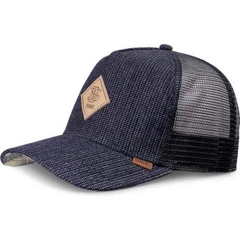 Djinns HFT Denim Wishy marineblaue Trucker-Kappe