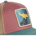 capslab-daffy-duck-daf3-ct-looney-tunes-multicolor-trucker-hat