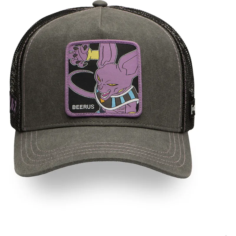 graue-trucker-kappe-beerus-dbs6-bee-dragon-ball-super-von-capslab