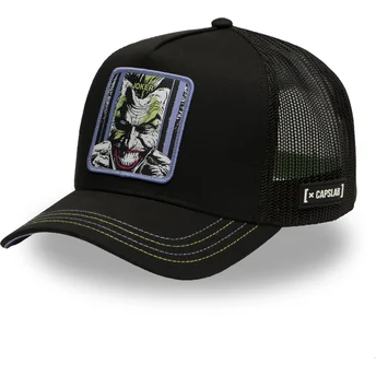 Cap zaoblená black snapback Joker DC Comics Capslab