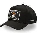 capslab-straw-hat-pirates-op5-fla-one-piece-black-trucker-hat