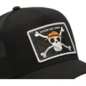 capslab-straw-hat-pirates-op5-fla-one-piece-black-trucker-hat