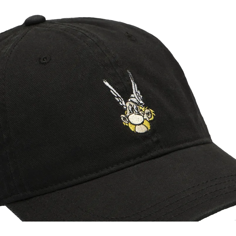 svart-bojd-justerbar-keps-ast1-ast-asterix-galliern-fran-capslab