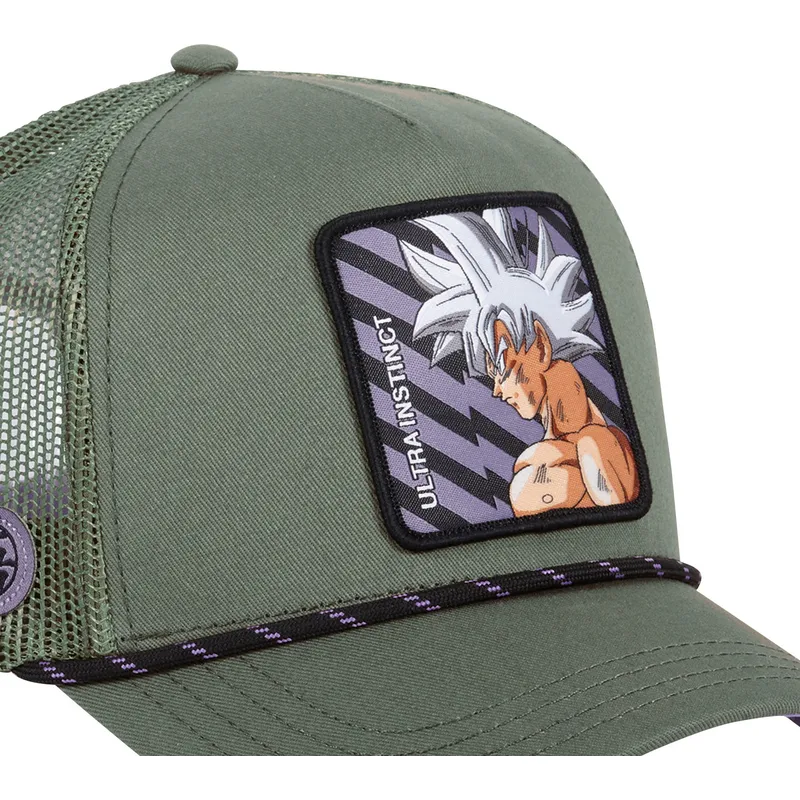 cepice-zaoblena-zadne-zvire-zelena-snapback-son-goku-ultra-instinct-dbs6-ult-dragon-ball-son-goku-dragon-ball-capslab