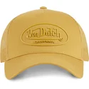 cepice-zaoblena-zluta-snapback-log13-von-dutch