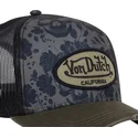 cepice-zaoblena-zelena-snapback-print01-von-dutch