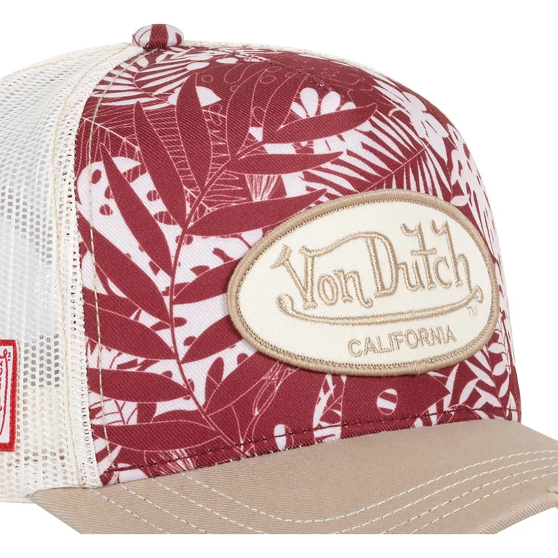 cepice-zaoblena-cervena-snapback-print03-von-dutch