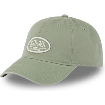 Gorra curva verde claro ajustable LOG01 CD de Von Dutch