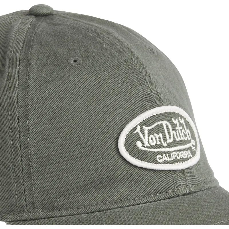 grune-verstellbare-curved-cap-log02-cd-von-von-dutch
