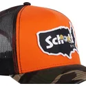 cepice-zaoblena-zadne-zvire-oranzova-snapback-camoo-von-dutch