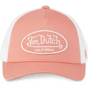 justerbar-rosa-och-vit-trucker-keps-lof-b25-fran-von-dutch