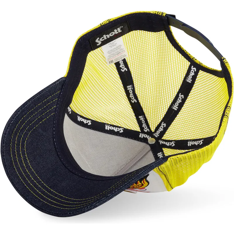 cepice-zaoblena-zluta-snapback-patch-von-dutch