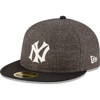 New Era New York Yankees MLB 59FIFTY Day Retro Crown justerbar svart platt keps