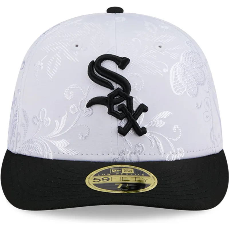 cepice-rovna-cerna-prilehava-59fifty-day-low-profile-chicago-white-sox-mlb-new-era