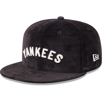 New Era New York Yankees MLB 59FIFTY Day svart justerbar platt keps