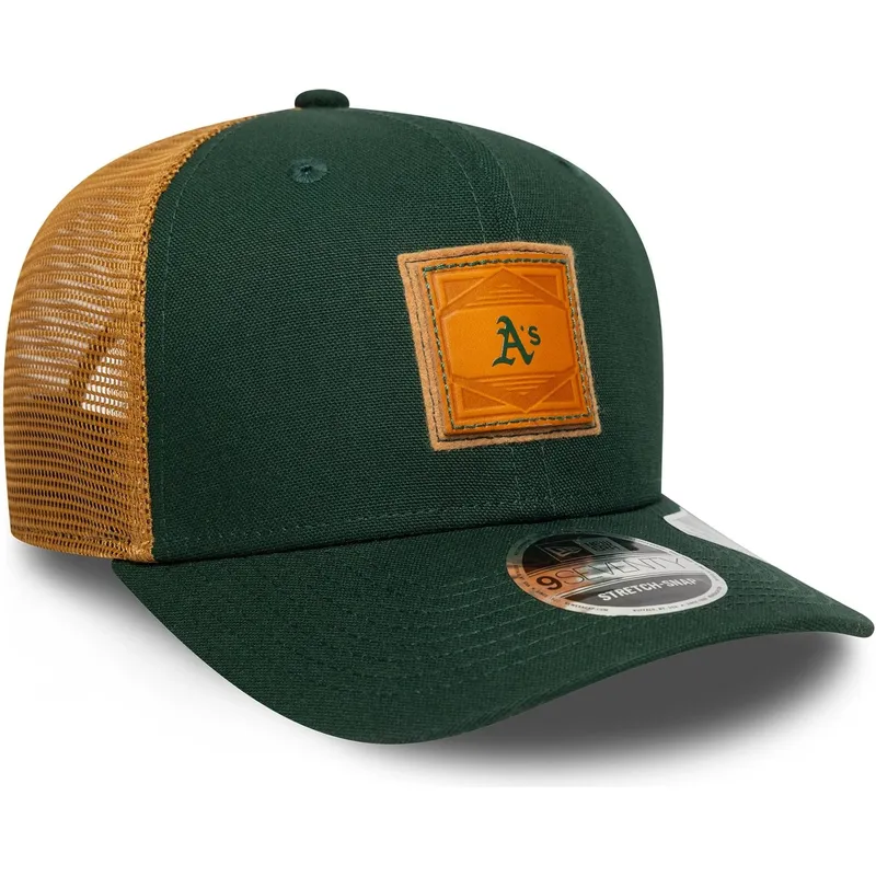 cepice-zaoblena-zelena-snapback-9seventy-stretch-snap-debossed-oakland-athletics-mlb-new-era