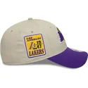 cepice-zaoblena-bezova-nastavitelny-9forty-contrast-patch-los-angeles-lakers-nba-new-era