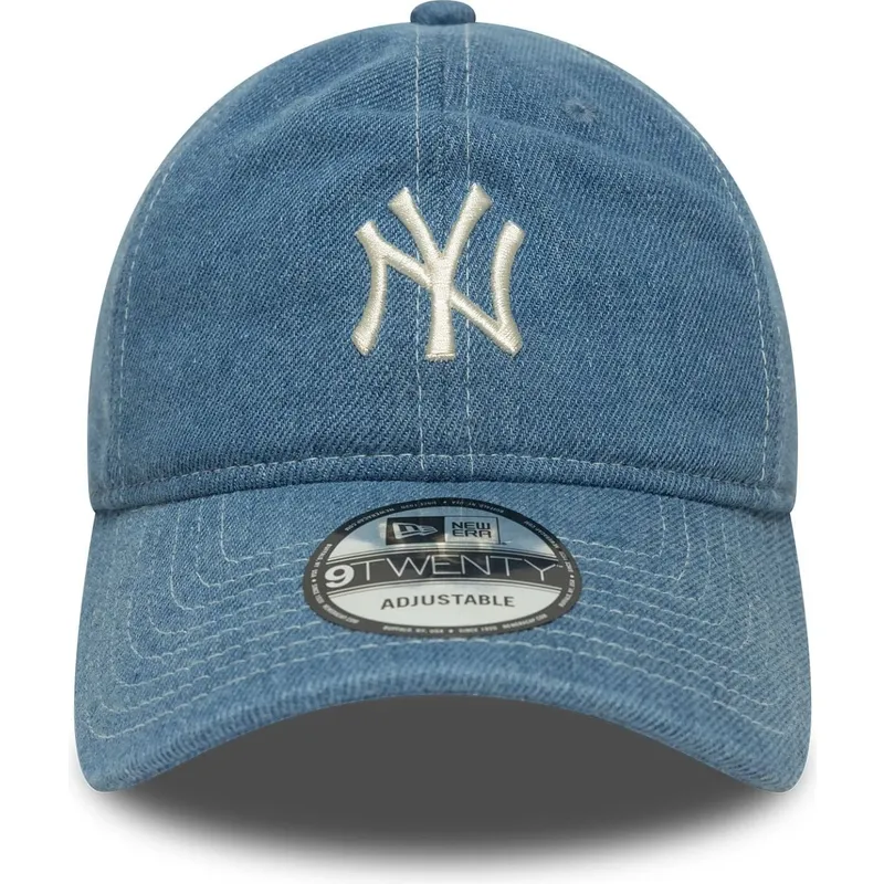 cepice-zaoblena-modra-nastavitelny-9twenty-denim-new-york-yankees-mlb-new-era