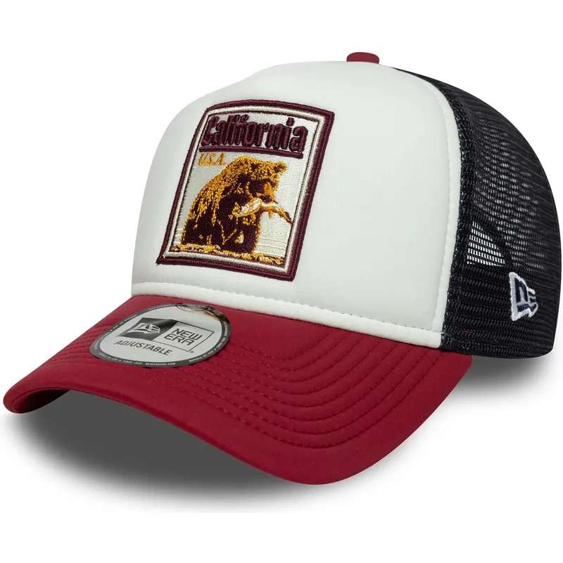 flerfargad-trucker-keps-a-frame-graphic-patch-california-stater-och-lander-fran-new-era